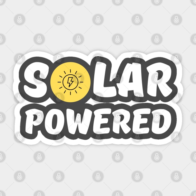 Solar Age - Solar Power Sticker by HobbyAndArt